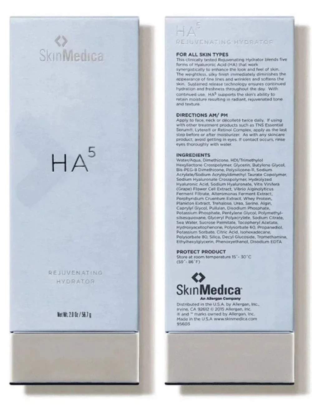 SkinMedica HA5 Rejuvenating Hydrator 2 oz – NEW Sealed Box